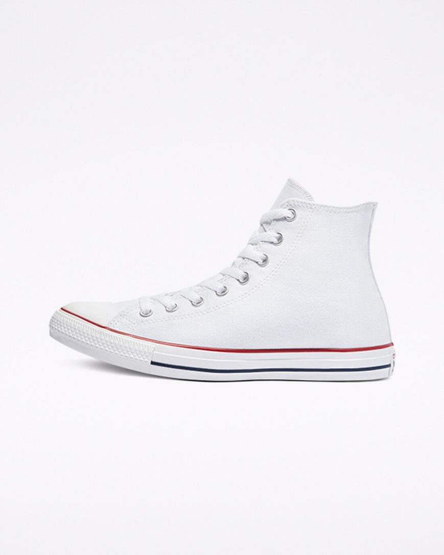 Tenisi Inalti Dama Converse Chuck Taylor All Star Clasici Albi | RO UIDWH806